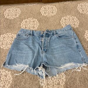 NWOT Pacsun Vintage High Rise Women's Blue Denim Shorts